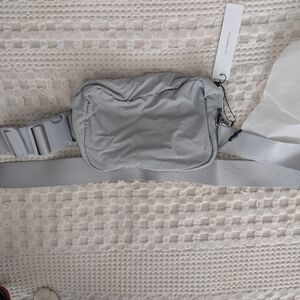 Stylish Silver Fanny Pack